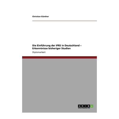 Bild von Die Einführung der IFRS in Deutschland – Erkenntnisse bisheriger Studien