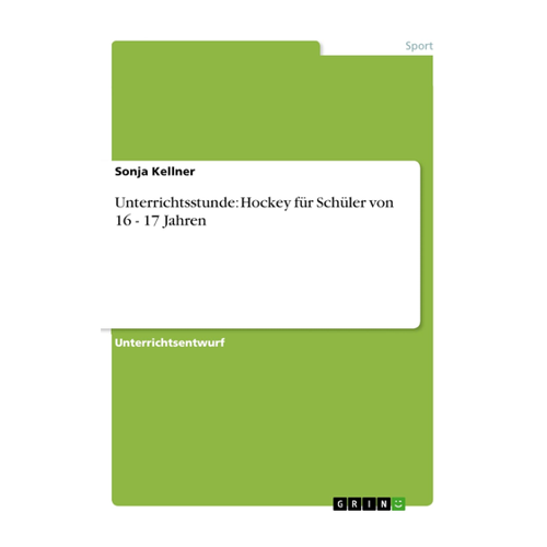 Bild von Unterrichtsstunde: Hockey für Schüler von 16 - 17 Jahren