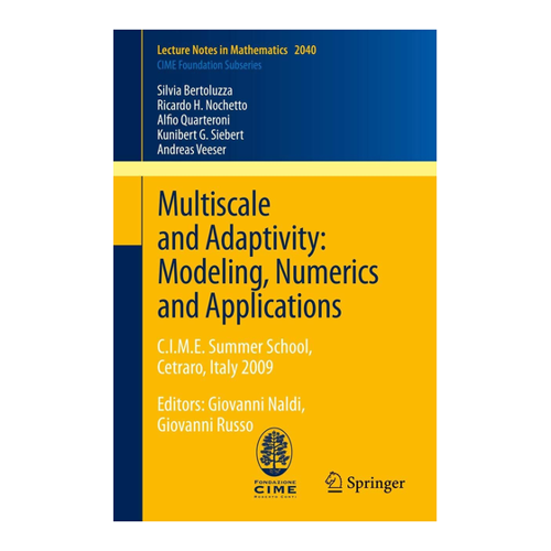 Bild von Multiscale and Adaptivity: Modeling, Numerics and Applications