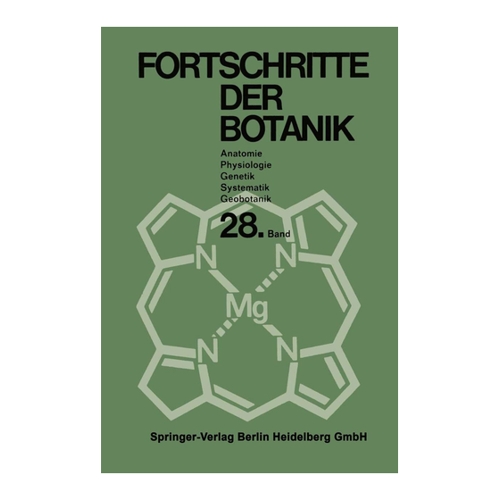 Bild von Fortschritte der Botanik: Begründet von Fritz von Wettstein