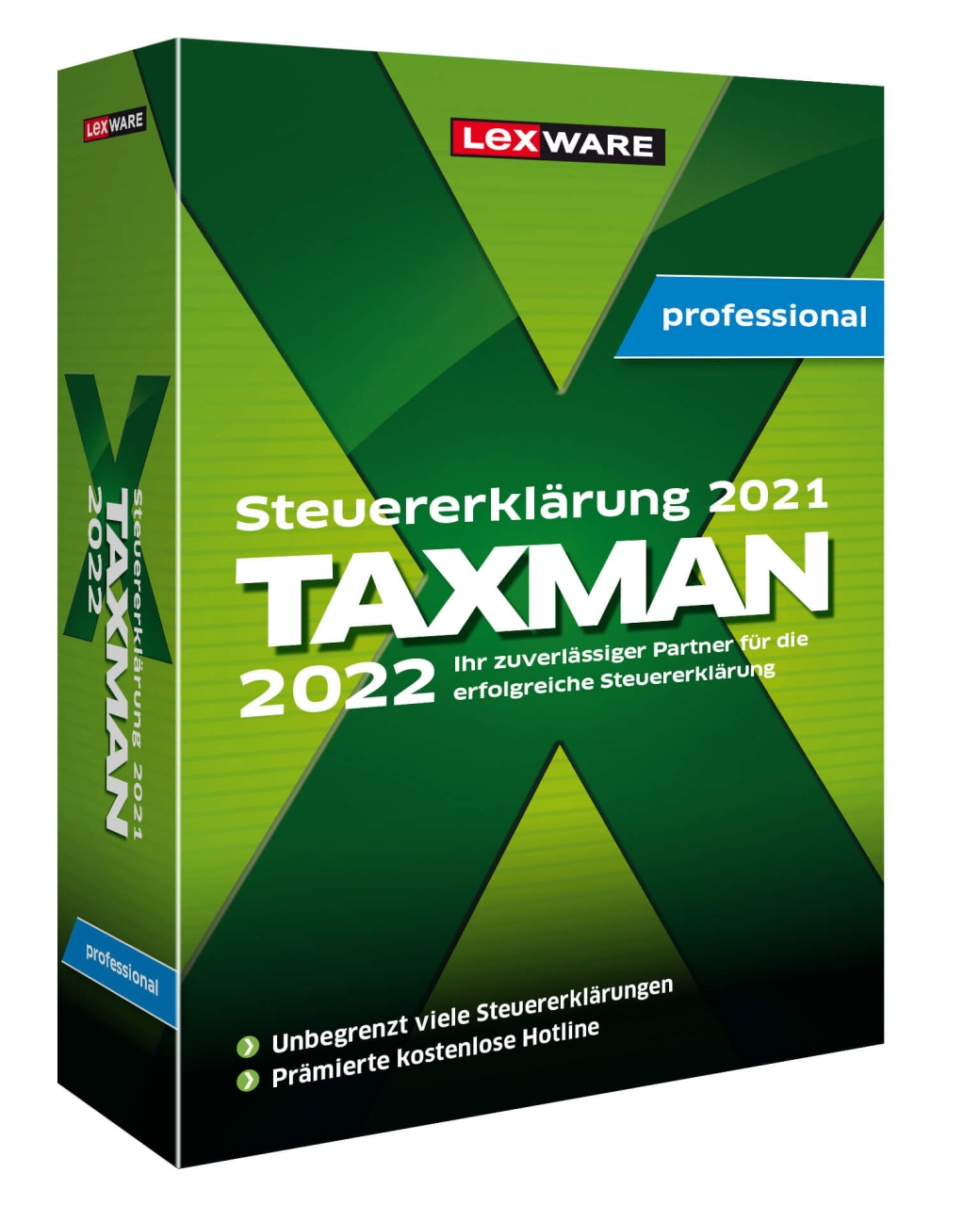 Bild von LEXWARE TAXMAN professional 2022 (für das Steuerjahr 2021) Software Vollversion (Download-Link)