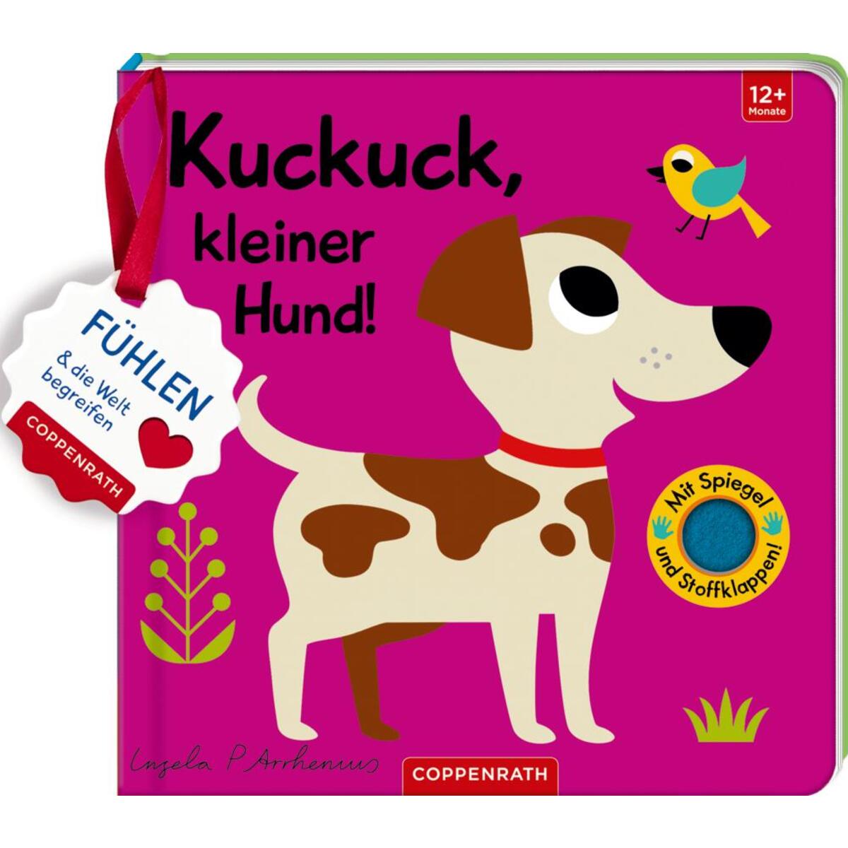 Bild von Coppenrath, Babybücher, Mein Filz-Fühlbuch: Kuckuck, kleiner Hund! (Deutsch)
