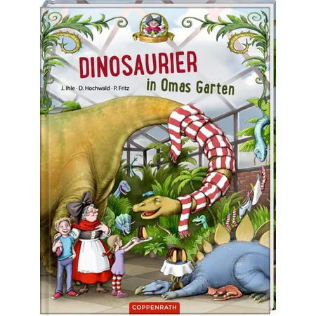 Bild von Dinosaurier in Omas Garten (Bd. 1), Kinderbücher von Jörg Ihle, Dominik Hochwald