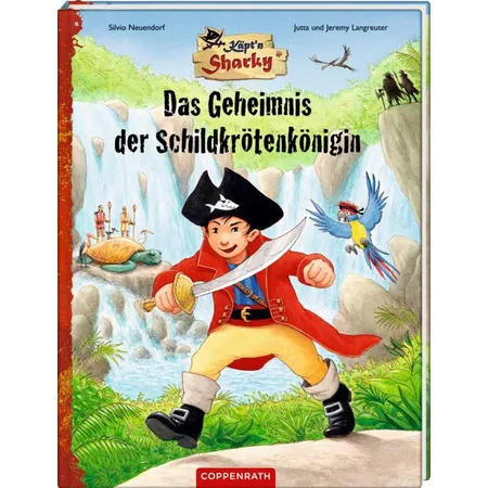 Bild von Käpt'n Sharky - Das Geheimnis der Schildkrötenkönigin, Kinderbücher von Jutta Langreuter