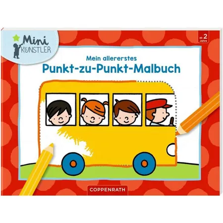 Bild von Coppenrath Verlag Mein allererstes Punkt-zu-Punkt-Malbuch (Mini-Künstler)