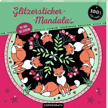 Bild von Coppenrath Verlag Glitzersticker-Mandalas (100% s.g.)