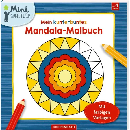 Bild von Coppenrath Verlag Mein kunterbuntes Mandala-Malbuch (Mini-Künstler)