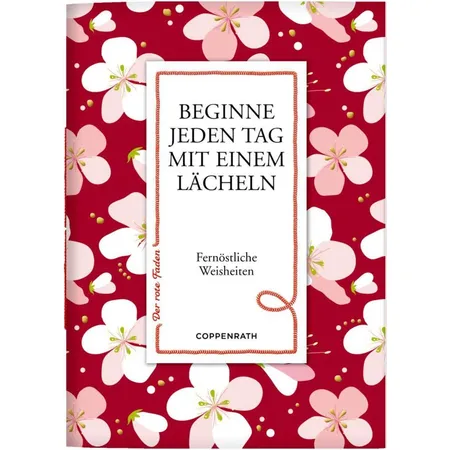 Bild von Coppenrath Verlag Der rote Faden No. 137: Beginne jeden Tag mit einem Lächeln
