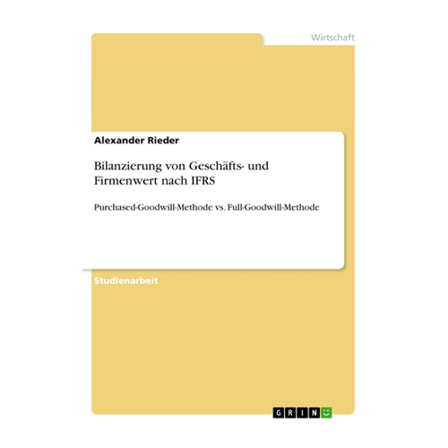 Bild von Bilanzierung von Geschäfts- und Firmenwert nach IFRS – Ein umfassender Leitfaden
