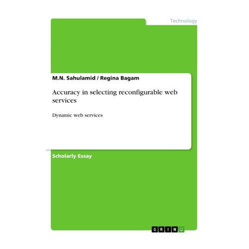 Bild von Bagam, Regina: Accuracy in selecting reconfigurable web services