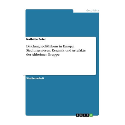 Bild von Das Jungneolithikum in Europa: Eine eingehende Analyse