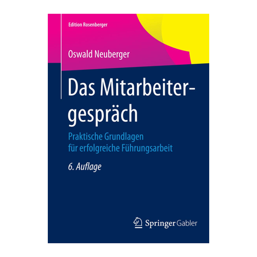 Bild von Das Mitarbeitergespräch: Praktische Grundlagen für erfolgreiche Führungsarbeit