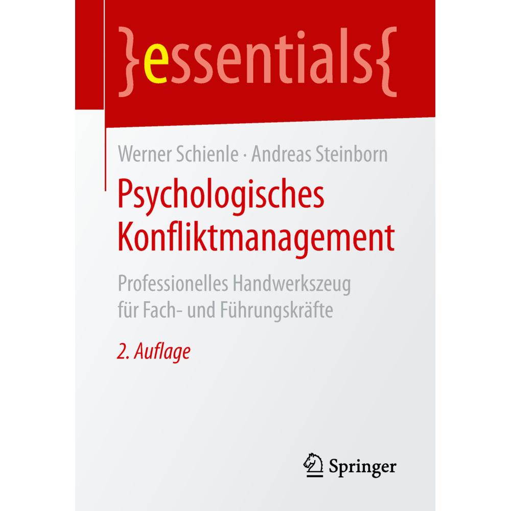 Bild von Psychologisches Konfliktmanagement, Fachbücher von Werner Schienle, Andreas Steinborn