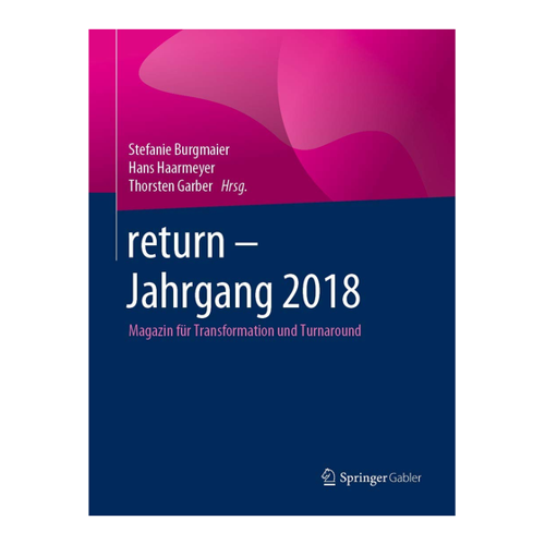 Bild von return - Jahrgang 2018: Magazin für Transformation und Turnaround