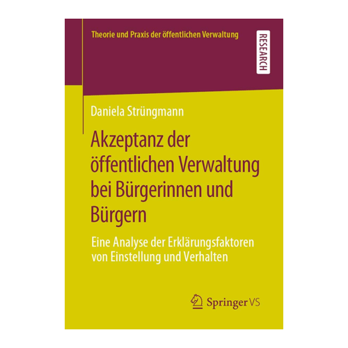 Bild von Akzeptanz der öffentlichen Verwaltung bei Bürgerinnen und Bürgern