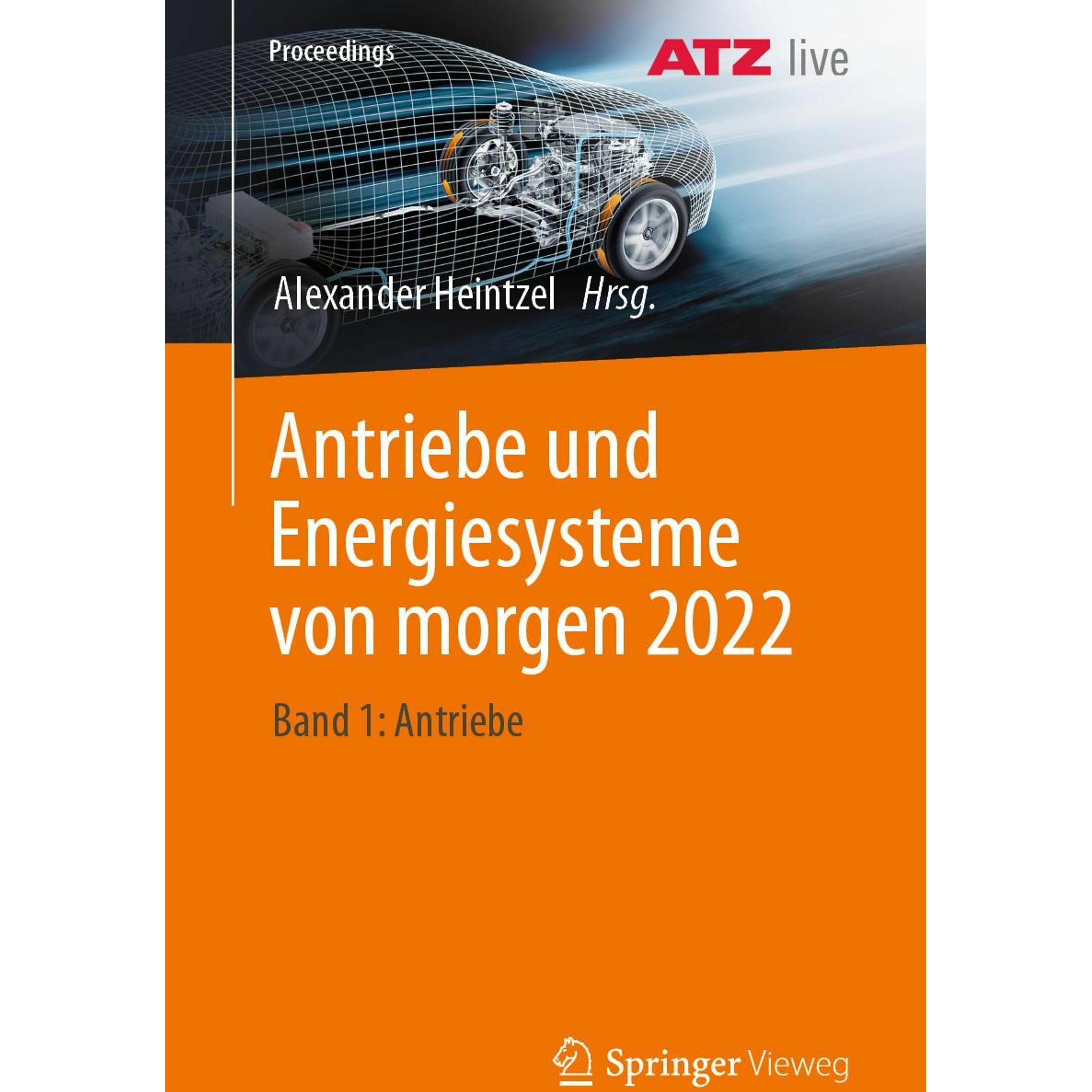 Bild von Antriebe und Energiesysteme von morgen 2022, Fachbücher von Alexander Heintzel