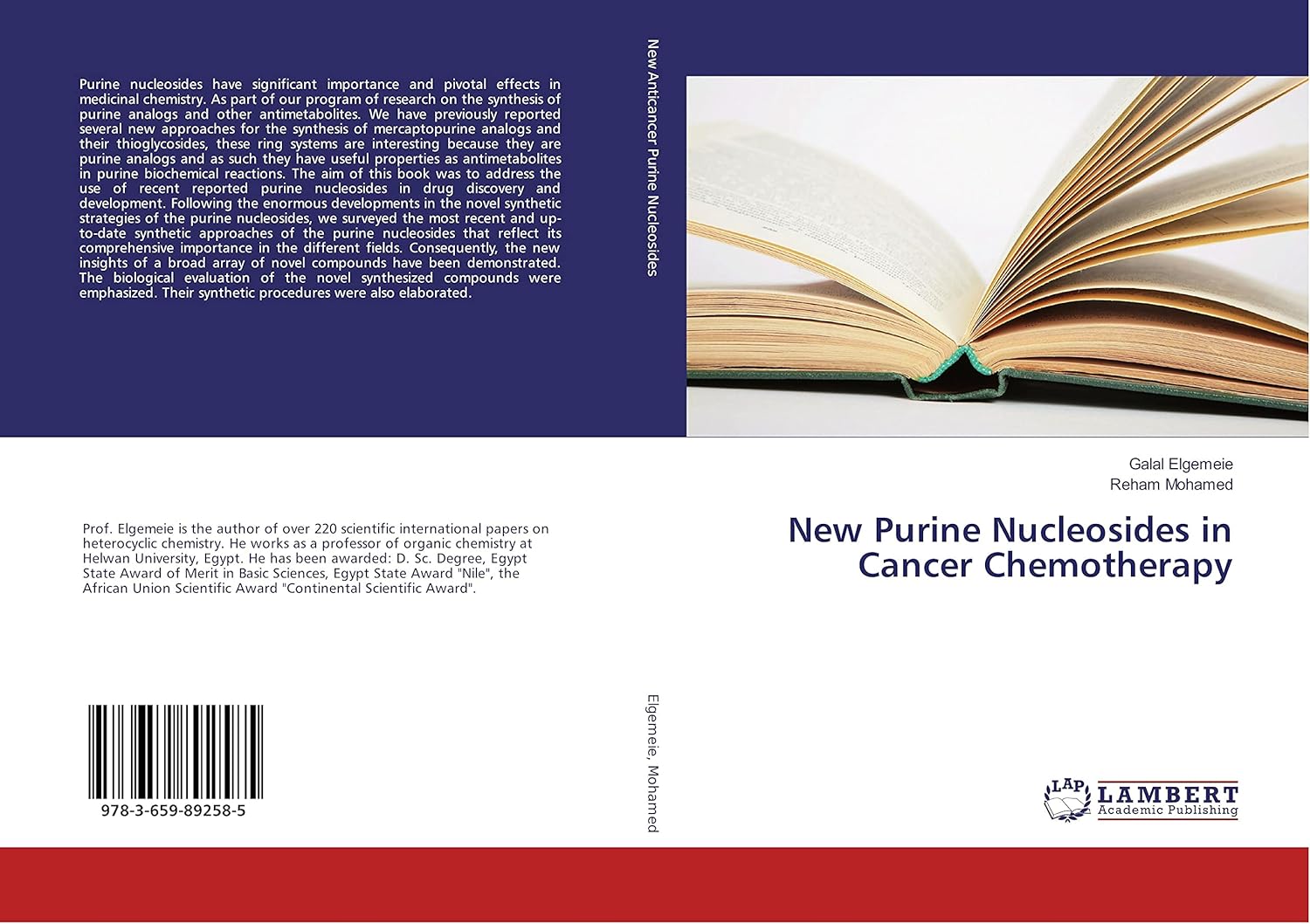 Bild von New Purine Nucleosides in Cancer Chemotherapy, Fachbücher von Galal Elgemeie, Reham Mohamed