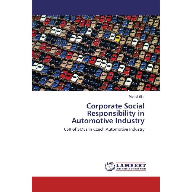 Bild von Corporate Social Responsibility in Automotive Industry, Fachbücher von Michal Bím
