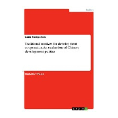 Bild von Traditional Motives for Development Cooperation - Eine umfassende Analyse