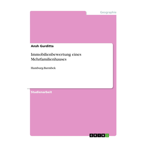 Bild von Immobilienbewertung eines Mehrfamilienhauses: Hamburg-Barmbek von Gurditta Ansh