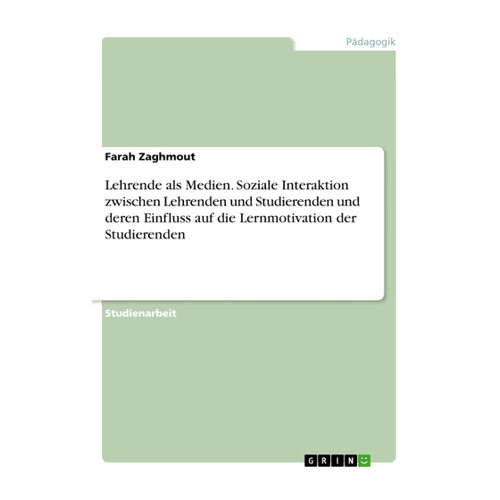 Bild von Lehrende als Medien: Ein umfassender Einblick in soziale Interaktionen