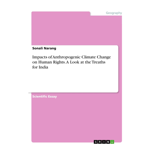 Bild von Impacts of Anthropogenic Climate Change on Human Rights - Eine eingehende Analyse