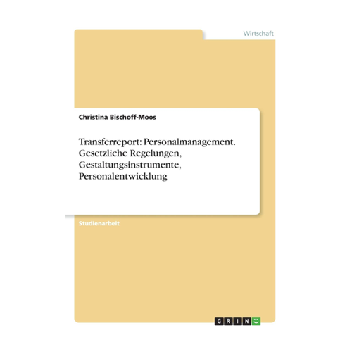 Bild von Transferreport: Personalmanagement – Ein unverzichtbares Fachbuch