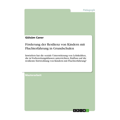 Bild von Förderung der Resilienz von Kindern mit Fluchterfahrung in Grundschulen