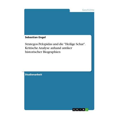 Bild von Strategos Pelopidas und die "Heilige Schar" von Sebastian Engel