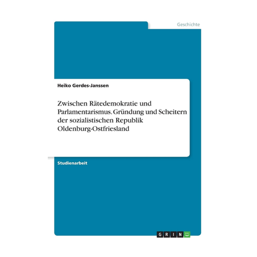 Bild von Zwischen Rätedemokratie und Parlamentarismus – Eine kritische Untersuchung