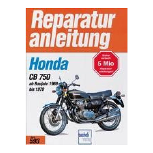Bild von Honda CB 750 K0 / K1 / K2 / K6 / K7 / F1 / F2 Reparaturanleitungen