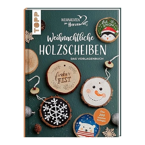 Bild von Weihnachtliche Holzscheiben - Das Vorlagenbuch