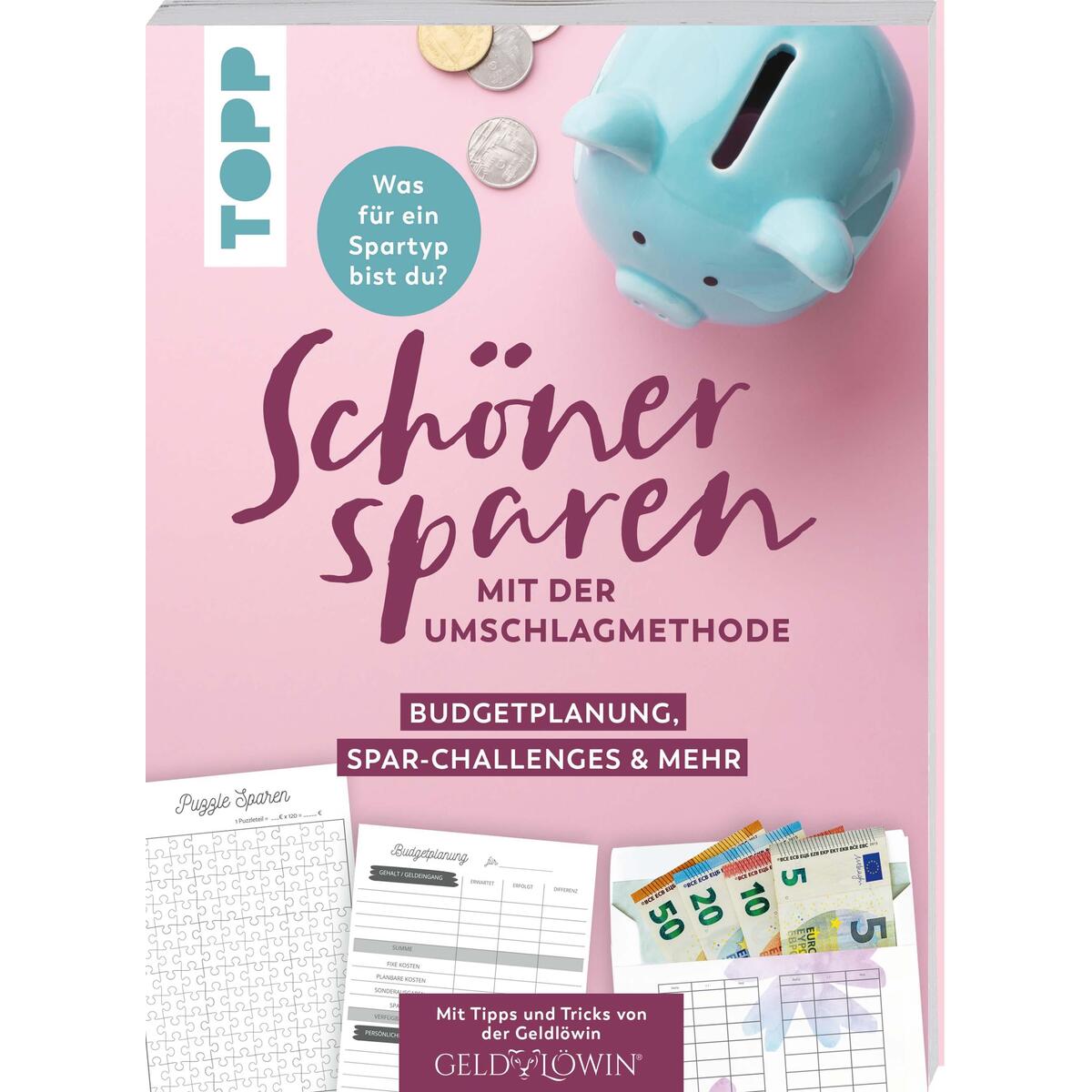 Bild von Schöner Sparen mit der Umschlagmethode: Budgetplanung, Spar-Challenges & mehr. Mit Vorlagen zum Download