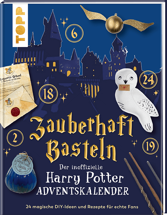 Bild von Zauberhaft basteln. Der inoffizielle Harry-Potter-Adventskalender. Adventskalenderbuch.: 24 magische DIY-Ideen und Rezepte für echte Fans