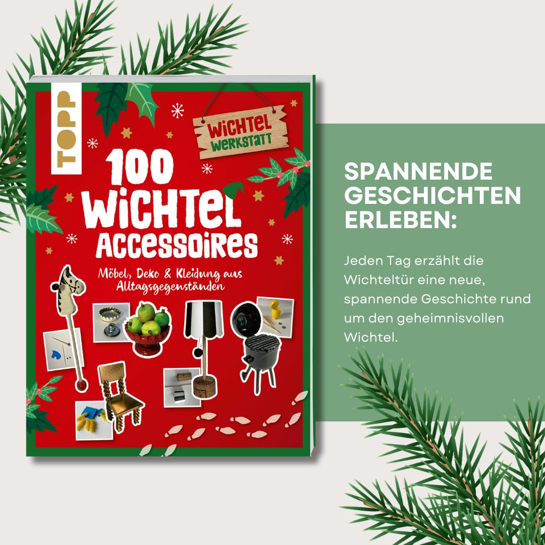 Bild von 100 Wichtel-Accessoires: Möbel, Deko & Kleidung aus Alltagsgegenständen