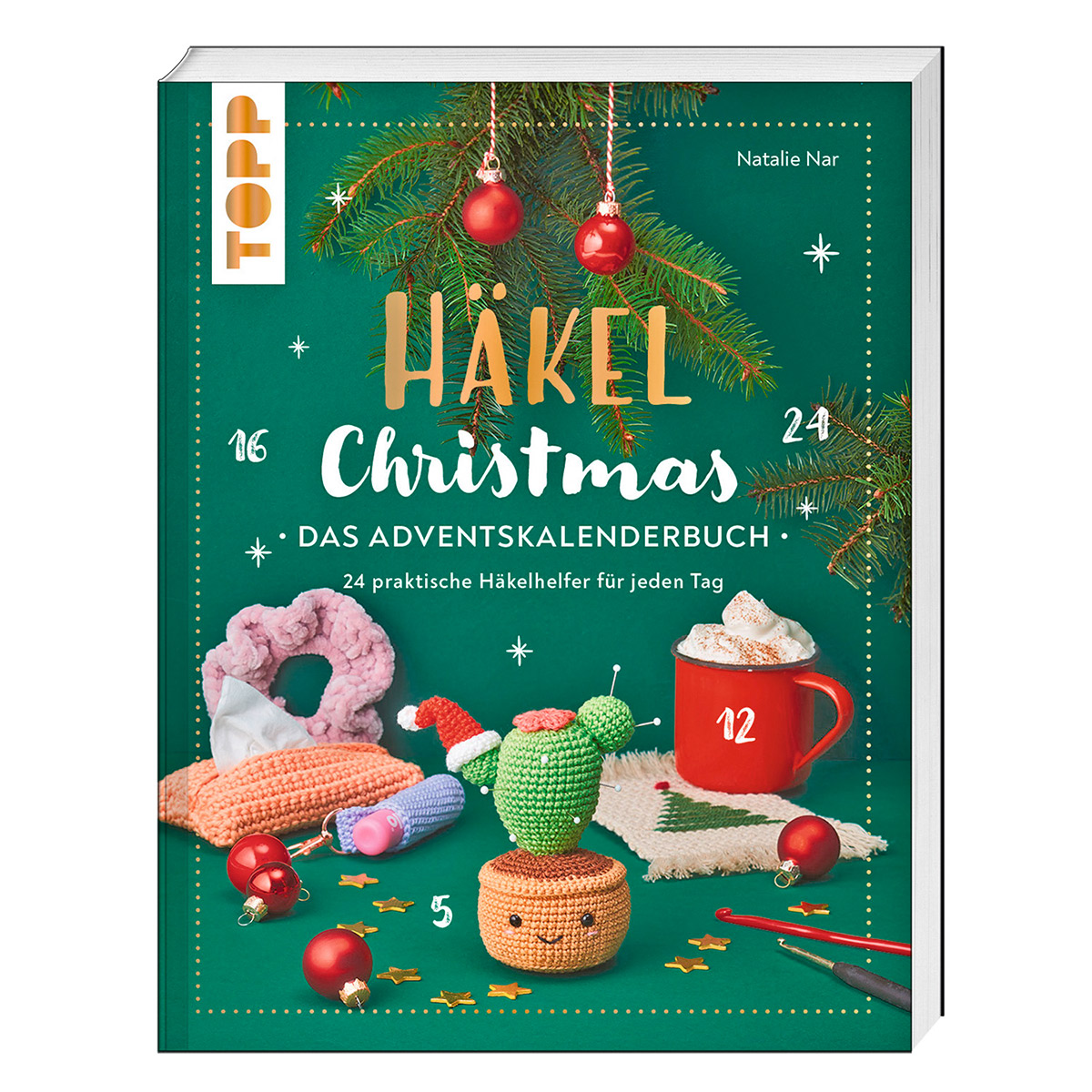 Bild von Topp Adventskalender Häkel Christmas - Das Adventskalenderbuch (24-tlg)