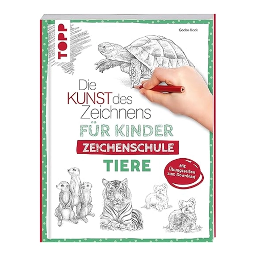 Bild von Die Kunst des Zeichnens für Kinder Zeichenschule - Tiere