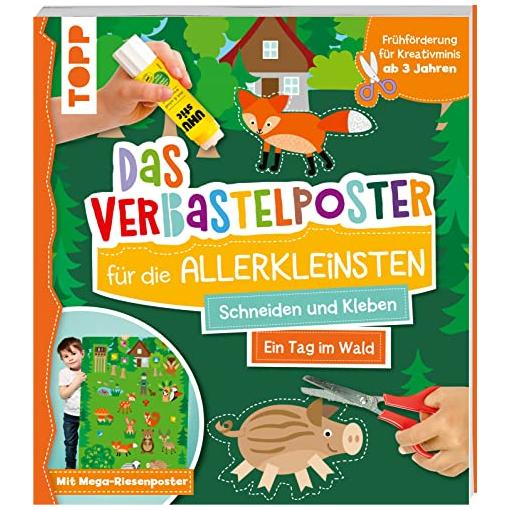 Bild von Das Verbastelposter-Buch für die Allerkleinsten - Ein Tag im Wald