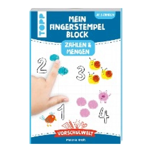 Bild von Vorschulwelt - Mein Fingerstempelblock Zahlen und Mengen