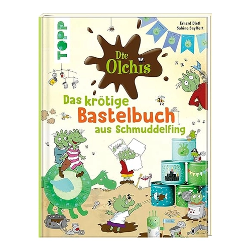 Bild von Die Olchis - Das krötige Bastelbuch aus Schmuddelfing