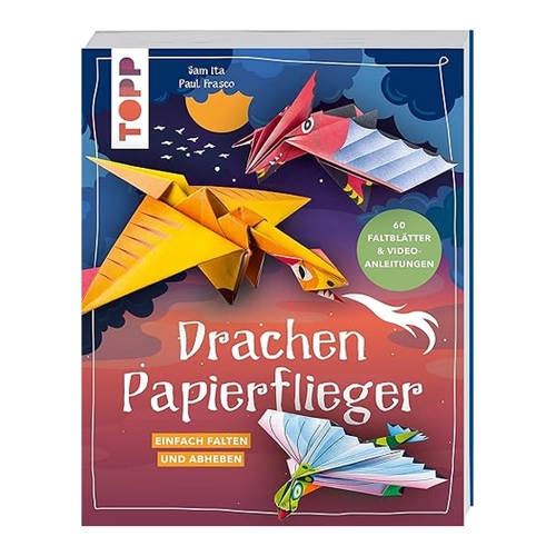 Bild von Drachen-Papierflieger