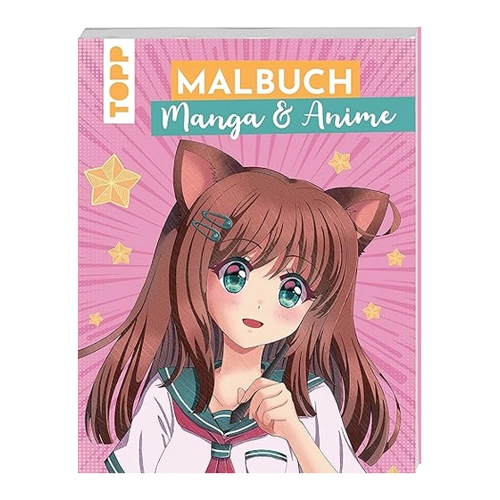 Bild von Malbuch Manga & Anime