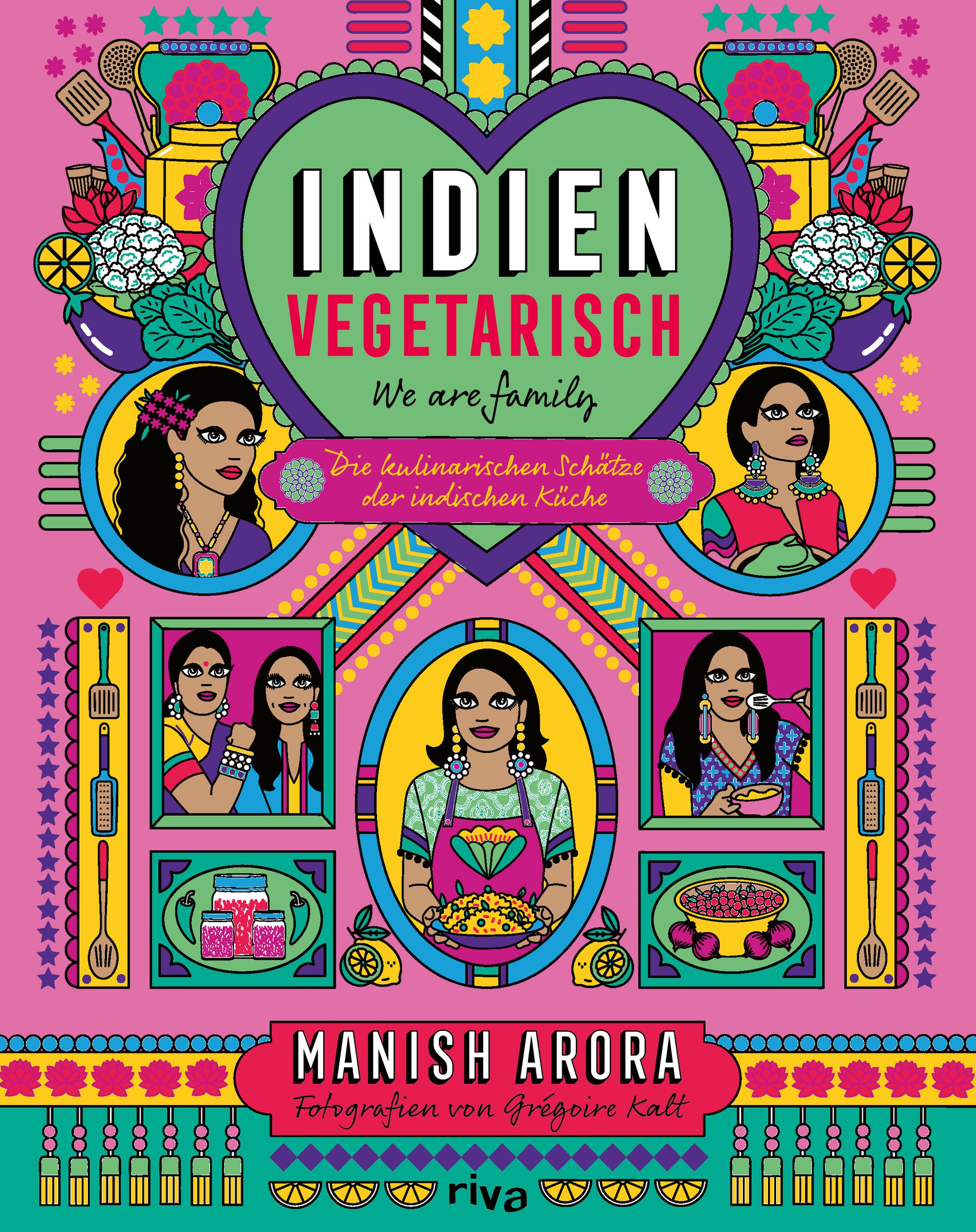 Bild von Indien vegetarisch, Ratgeber von Manish Arora
