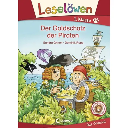 Bild von Loewe Leselöwen 1. Klasse - Der Goldschatz der Piraten Lesehilfe