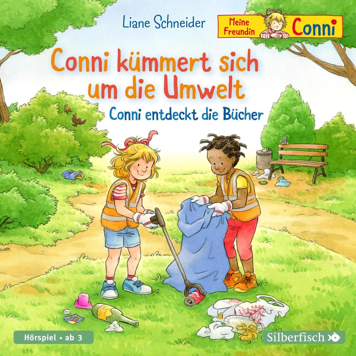 Bild von Conni kümmert sich um die Umwelt / Conni entdeckt die Bücher (Meine Freundin Conni - ab 3): 1 CD (Meine Freundin Conni - ab 3: Conni ab 3)