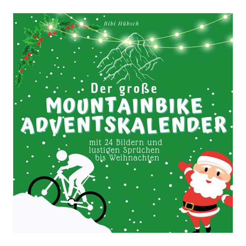 Bild von Der große Mountainbike-Adventskalender: Mit 24 Bildern und lustigen Sprüchen bis Weihnachten