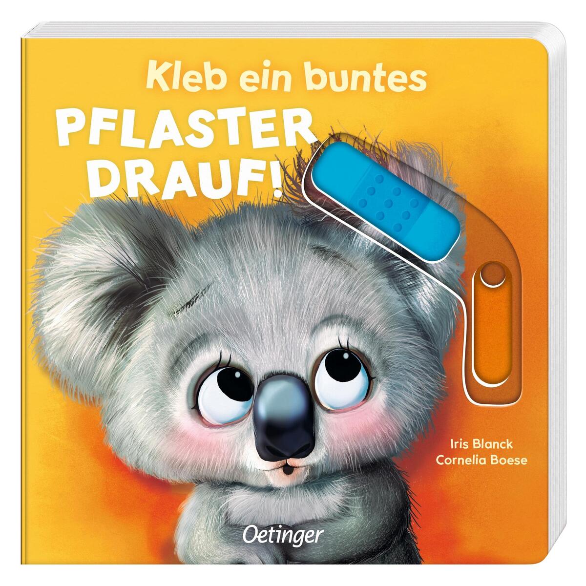 Bild von Kleb ein buntes Pflaster drauf!: Lustiges Trostbuch für Kinder ab 2 Jahren; Pappbilderbuch mit stabilen Schiebern und fröhlichen Reimen (Das kann ich schon!)
