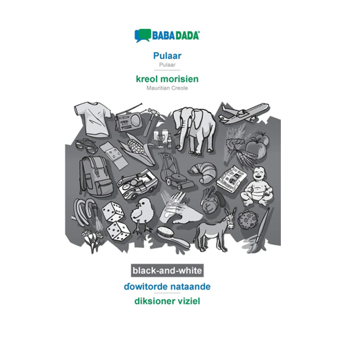 Bild von BABADADA black-and-white: Pulaar - Kreol Morisien Visual Dictionary