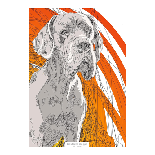 Bild von Liegle, M.: Deutsche Dogge – Notizbuch, Tagebuch, Journal