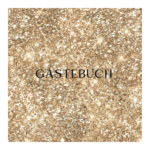 Bild von Golden Gästebuch zur Feier der schönsten Erinnerungen